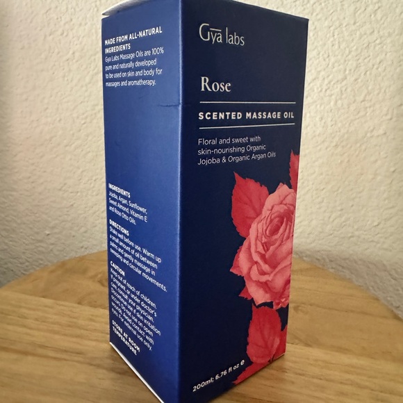 Gya Labs Rose Massage Oil - Picture 2 of 5